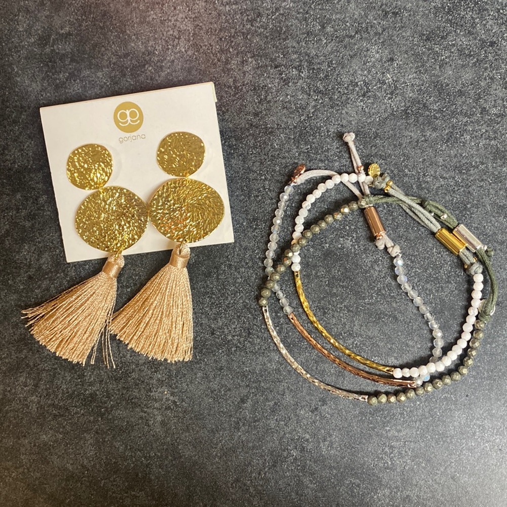 earrings and bracelets gorjana
